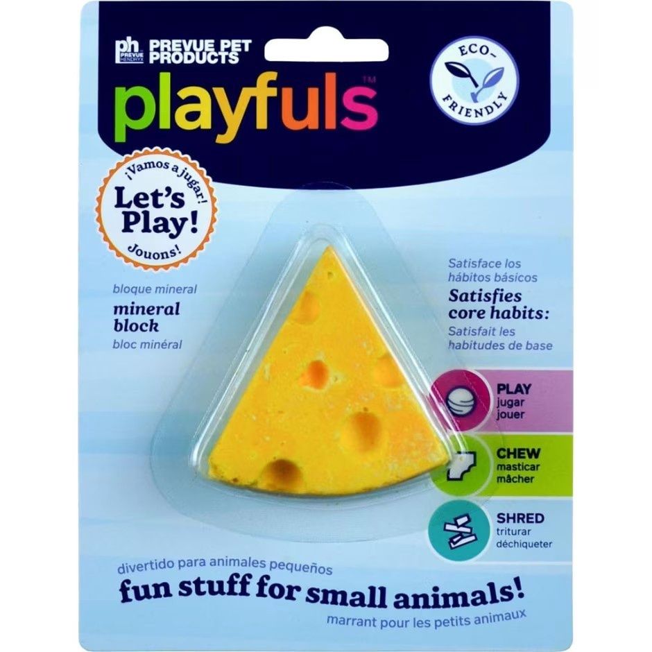 PREVUE PET SAY CHEESE! MINERAL BLOCK SMALL ANIMAL