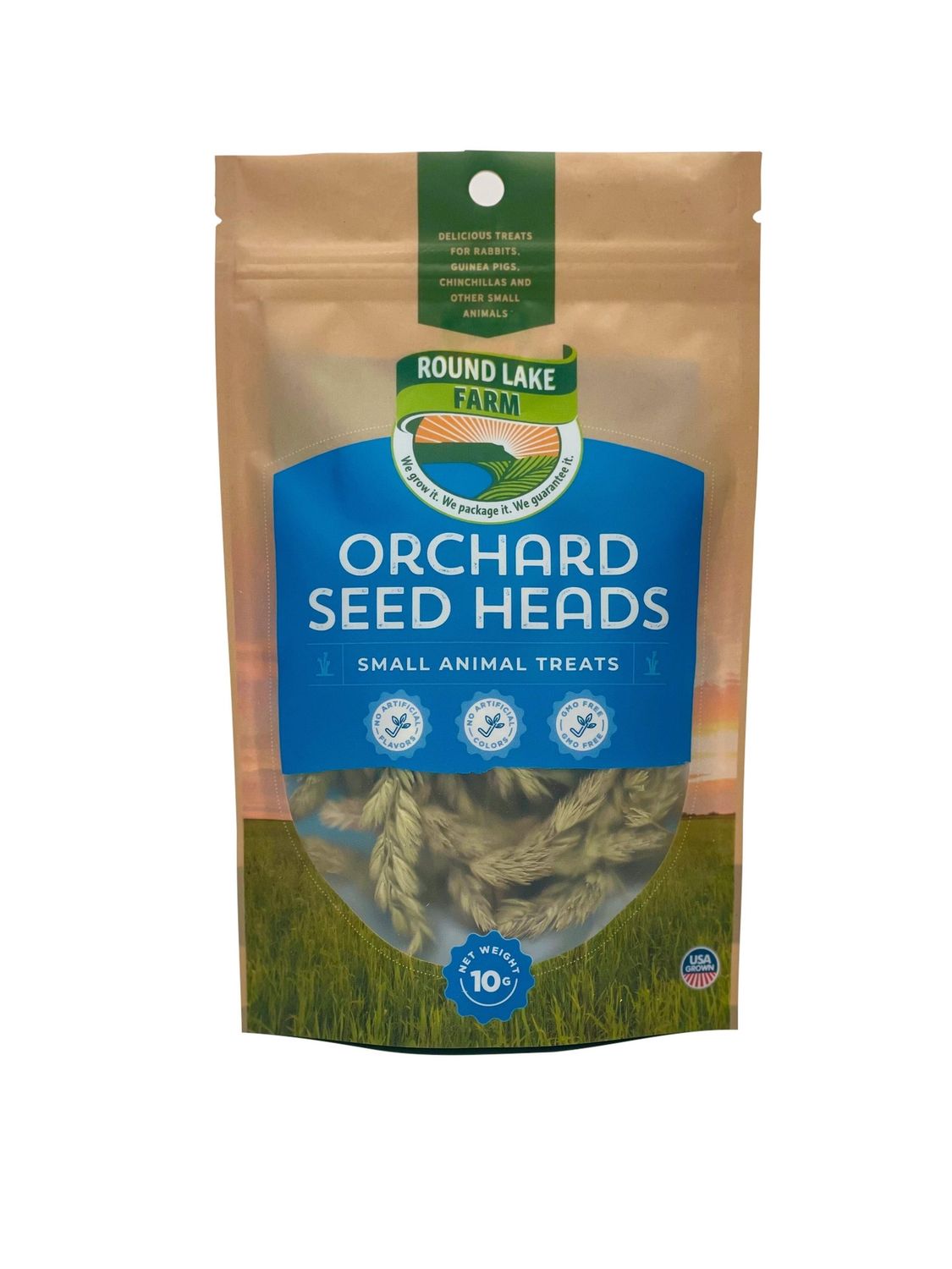 Round Lake Farm Orchard Seed Heads, Size: 10 grams