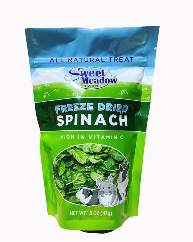 Sweet Meadow Freeze Dried Spinach 1.5 oz