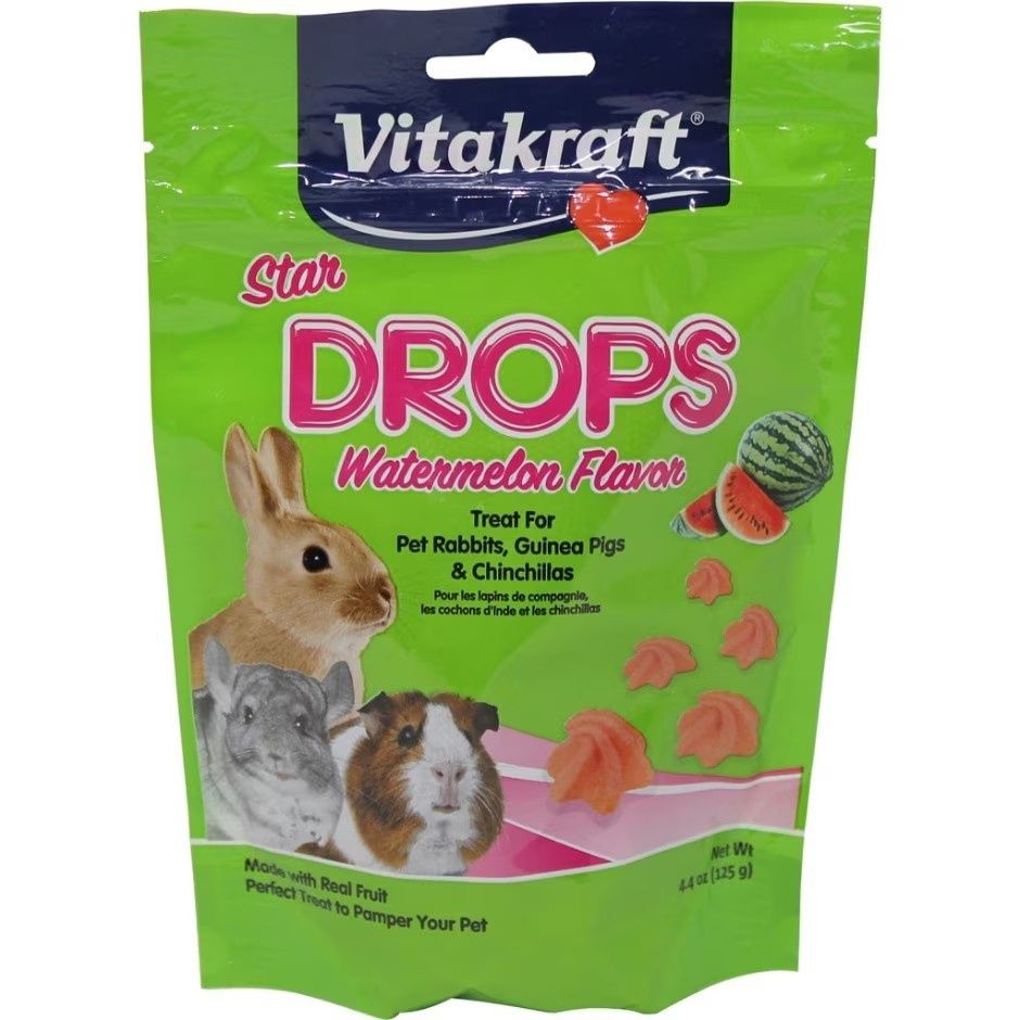 VITAKRAFT STAR DROPS SMALL ANIMAL TREATS