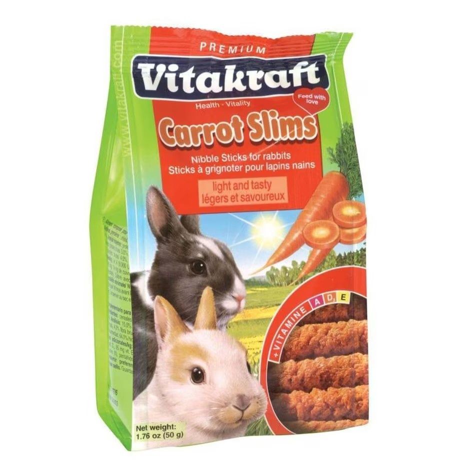 VITAKRAFT SLIMS TREATS, Type: Carrot