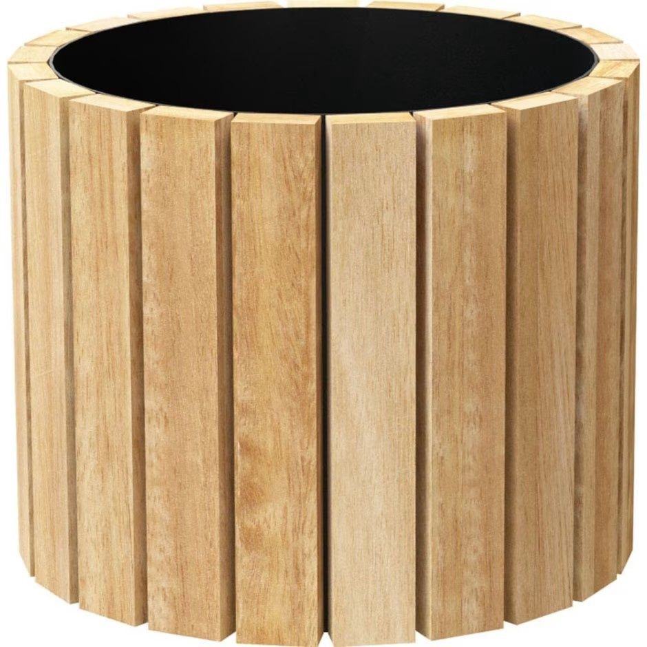 Cedar Salt Wood Planter
