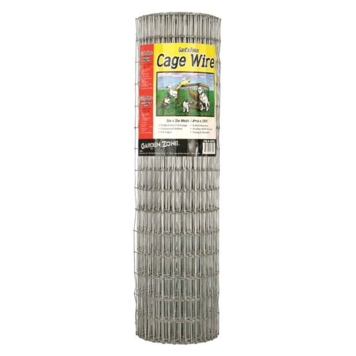 Garden Zone 432425 Mesh 14-Gauge Galvanized Wire Fence