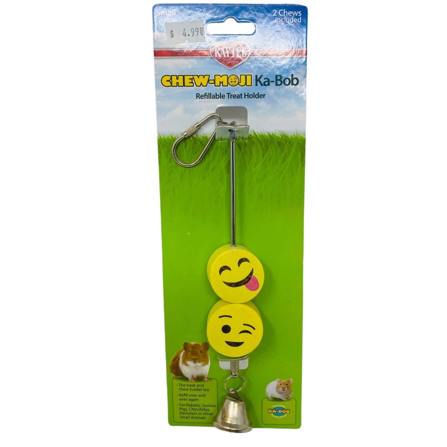 Chew-Moji Ka-Bob Refillable Treat Holder