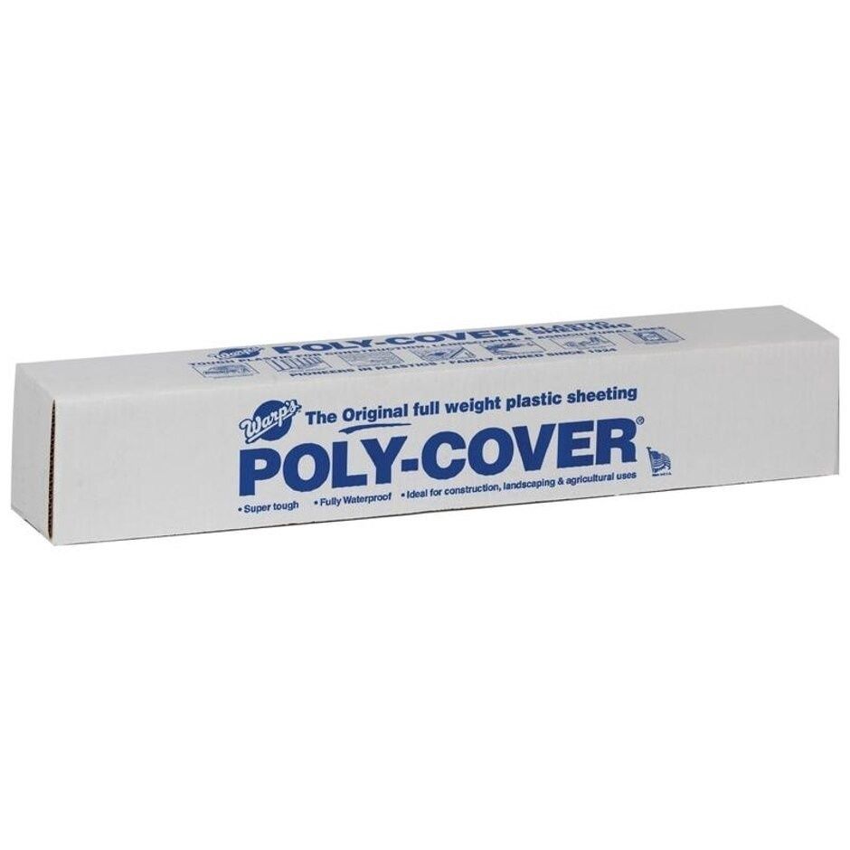 Coverall Plastic Sheeting - Clear - 20x25FT