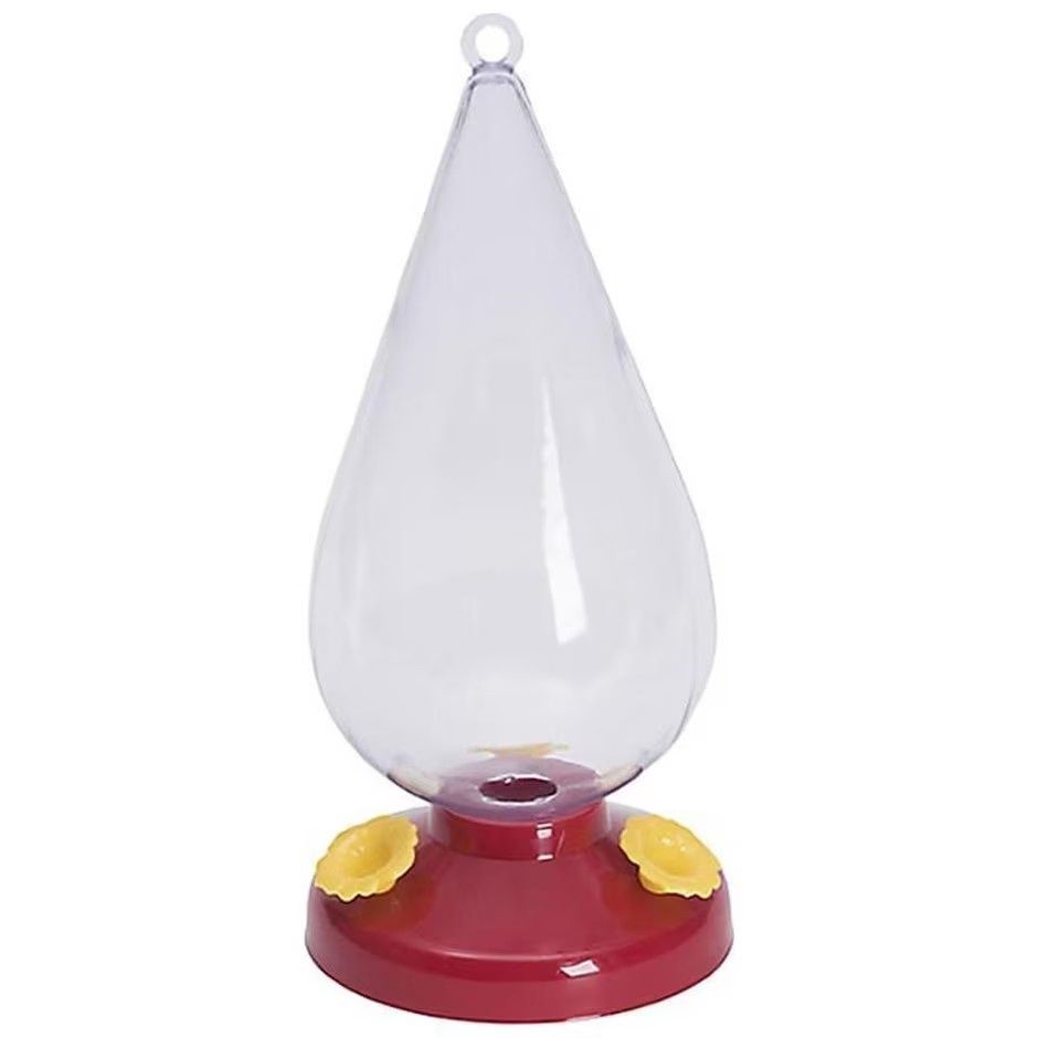 DEW DROP PLASTIC HUMMINGBIRD FEEDER