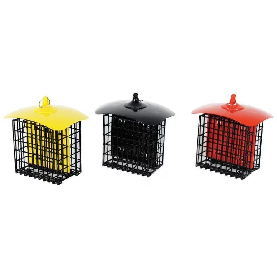 DOUBLE SUET FEEDER W/WEATHER SHIELD