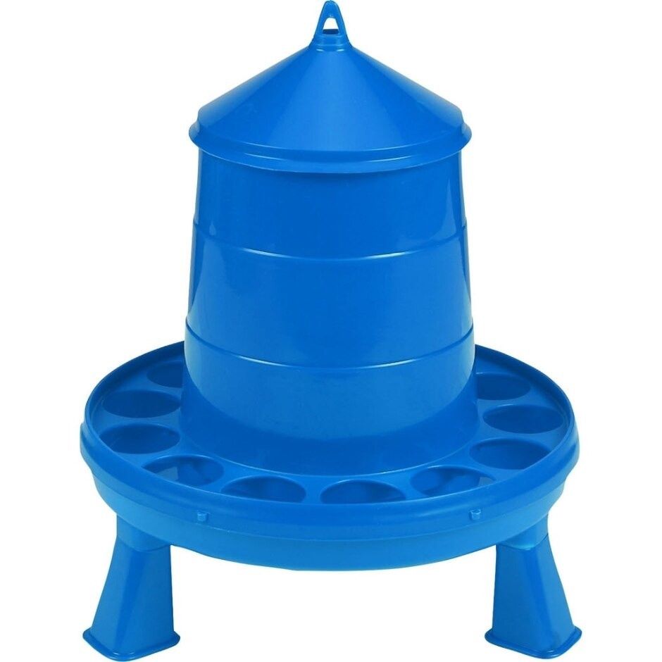 DOUBLE-TUF POULTRY FEEDER W/LEGS, Size: 4 lb