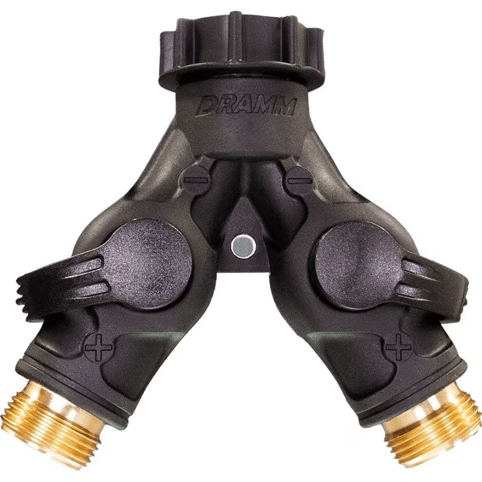 DRAMM ONE TOUCH HIGH FLOW TWIN VALVE SHUT-OFF
