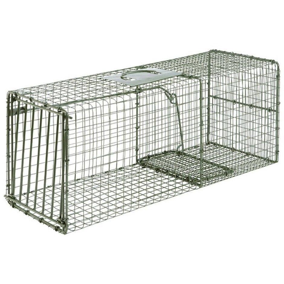 DUKE TRAPS HEAVY DUTY CAGE TRAP, Size: LG