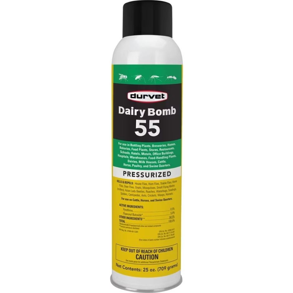 DURVET DAIRY BOMB 55 FOGGER, Size: 25-oz