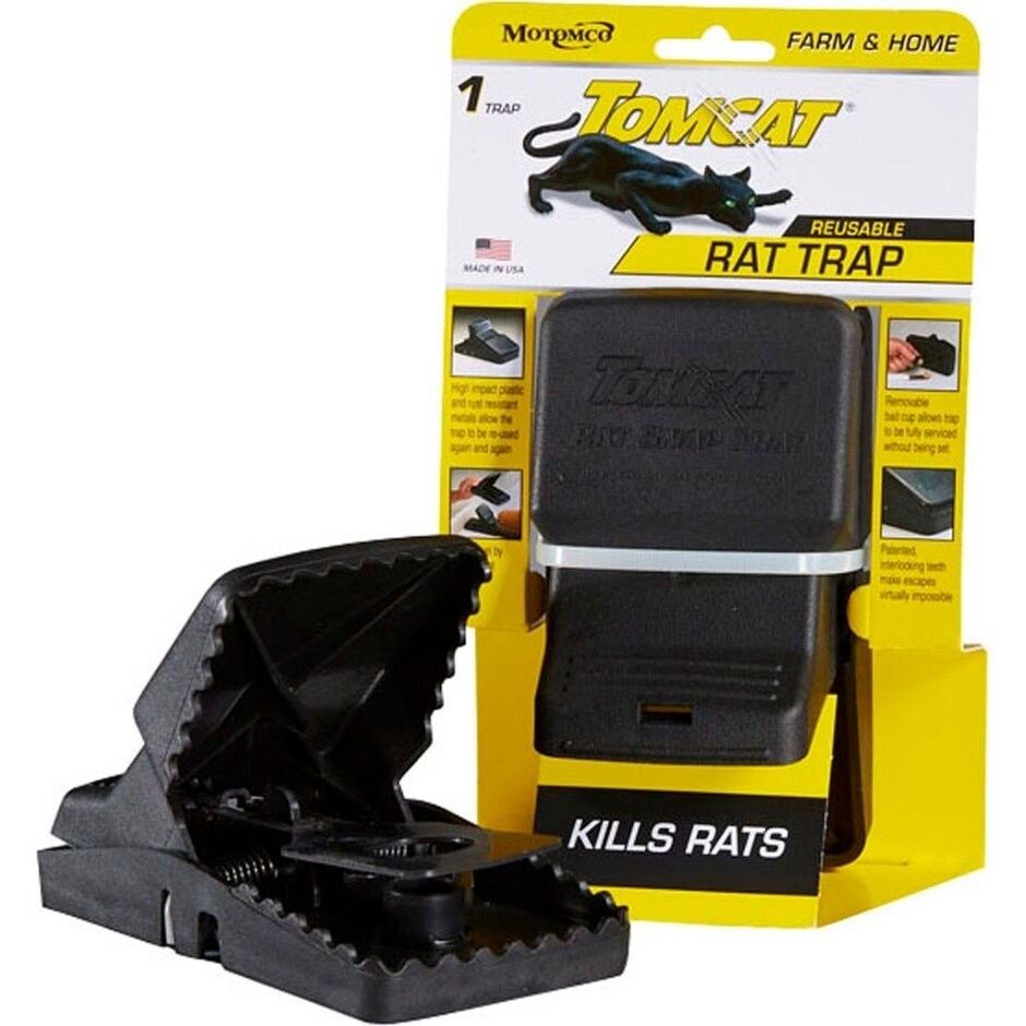 Durvet Motomco Tomcat Snap Rat/Mouse Reusable Trap, Size: Rat