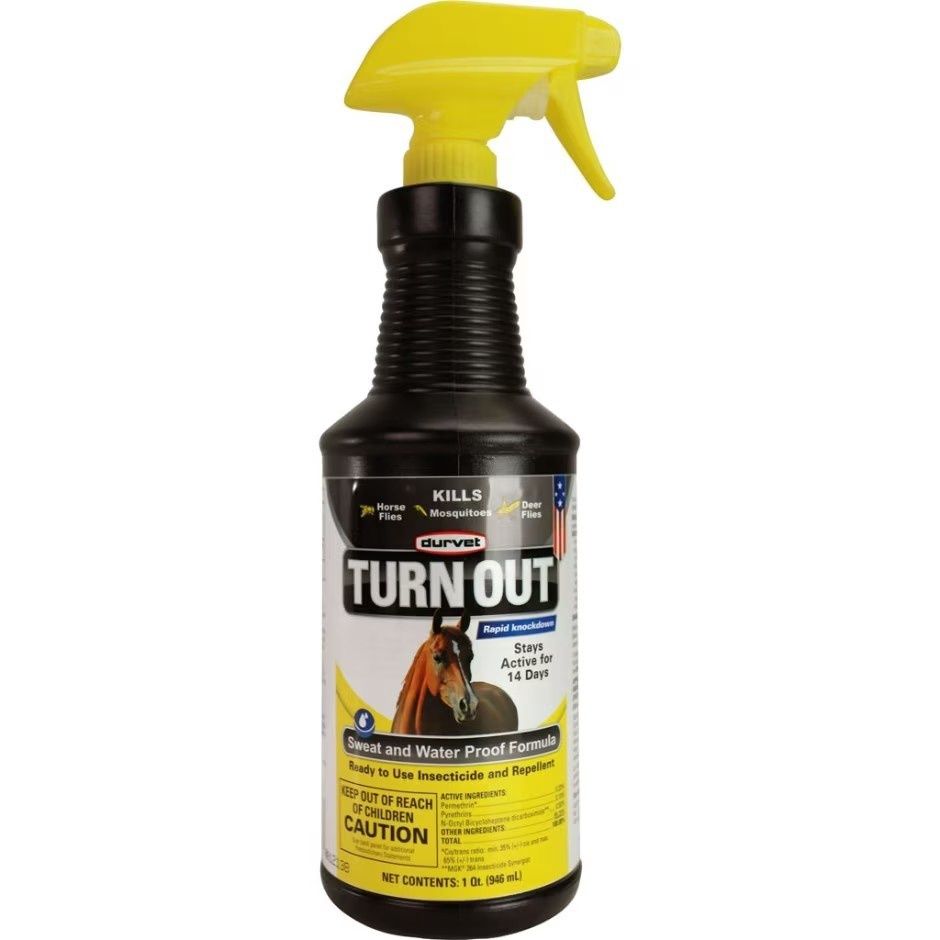 DURVET TURN OUT SWEAT &amp; WATERPROOF FORMULA SPRAY, Size: 32-oz