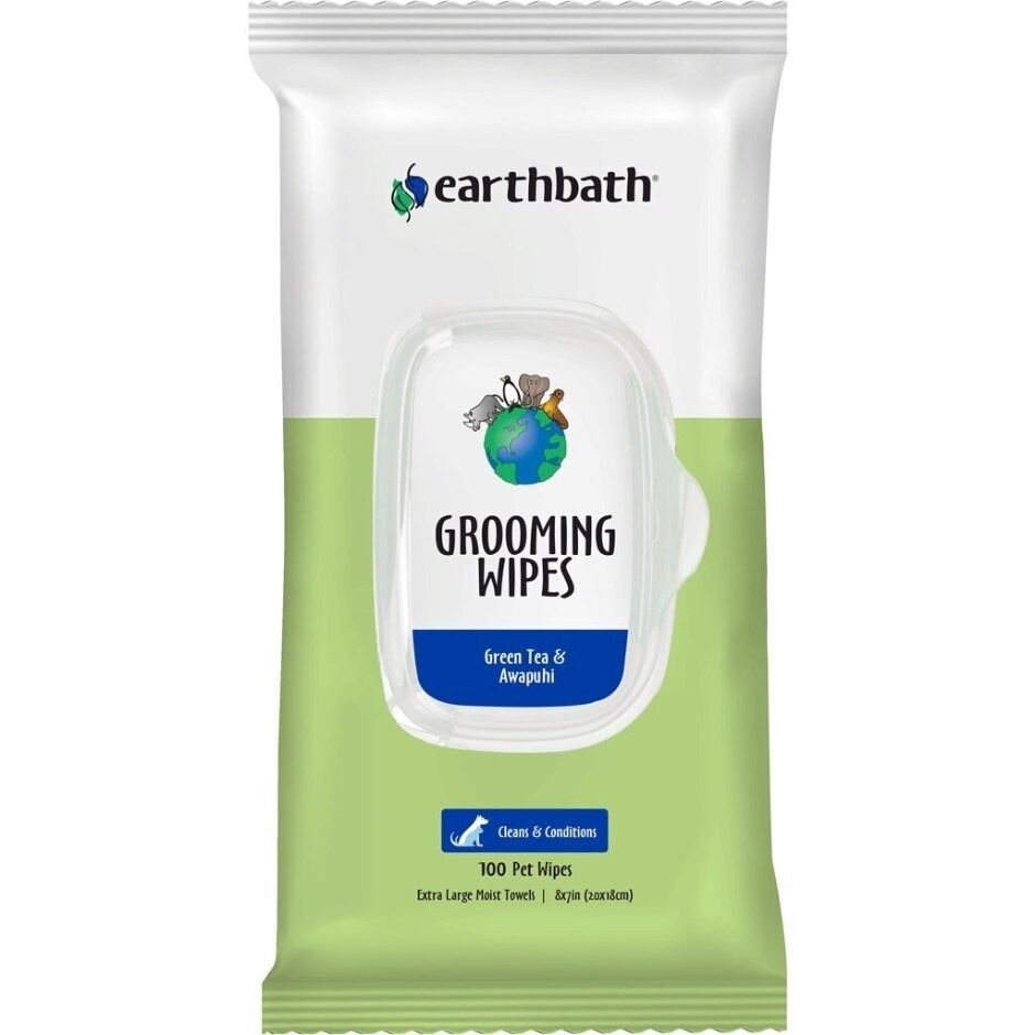 EARTHBATH GROOMING WIPES, Size: 100 pk