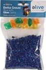 ELIVE BETTA GRAVEL W/GLOW GEMS, Color: Blue