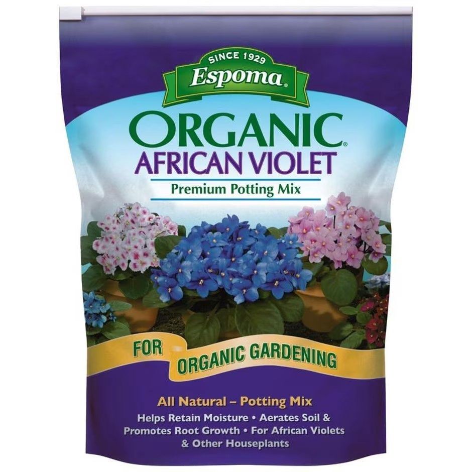 ESPOMA AFRICAN VIOLET PREMIUM POTTING MIX, Size: 4-qt