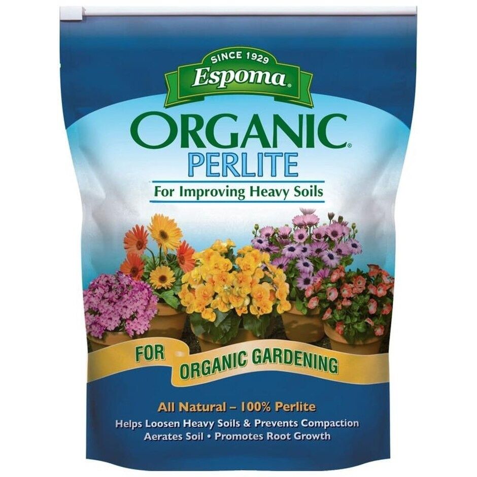 ESPOMA PERLITE FOR HEAVY SOILS, Size: 8-qt