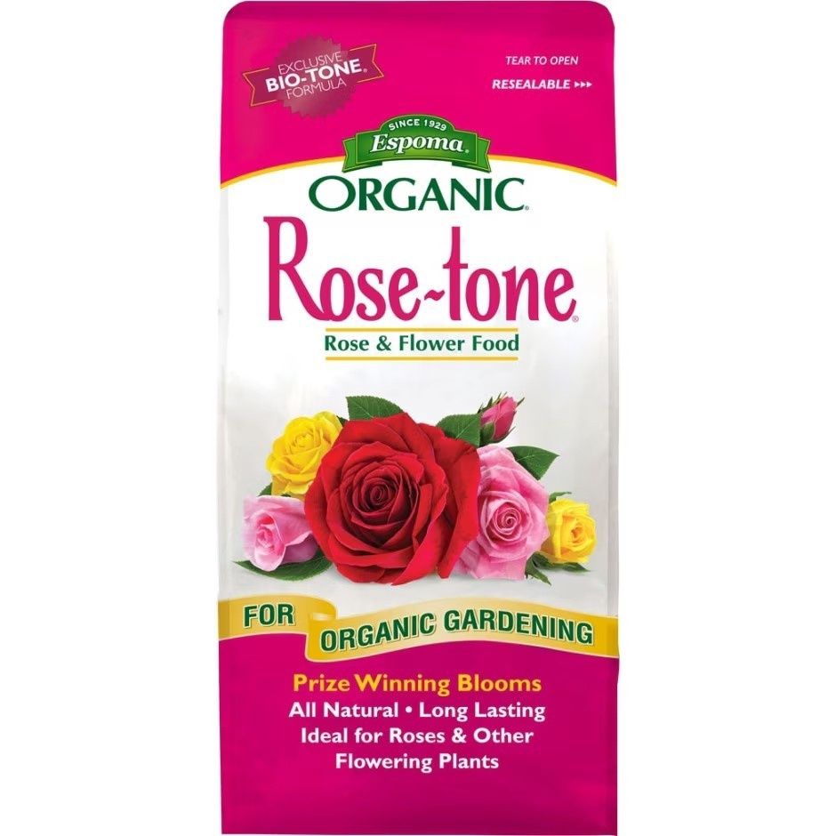 ESPOMA ROSE-TONE ROSE &amp; FLOWER FOOD, Size: 4-lb