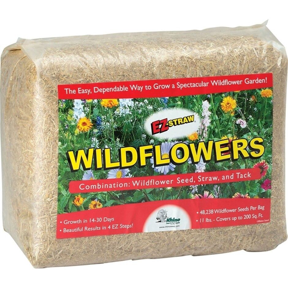 EZ- Straw Wildflowers