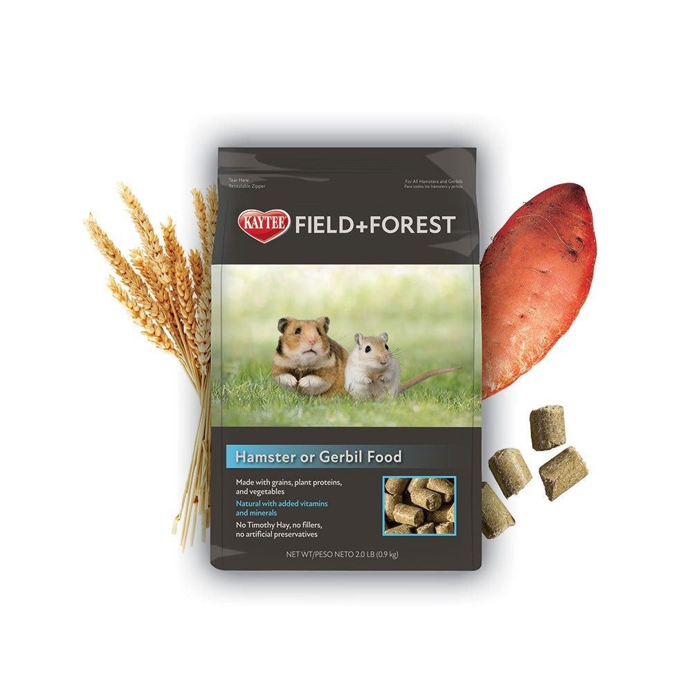 FIELD + FOREST HAMSTER/GERBIL FOOD, Size: 2 lb