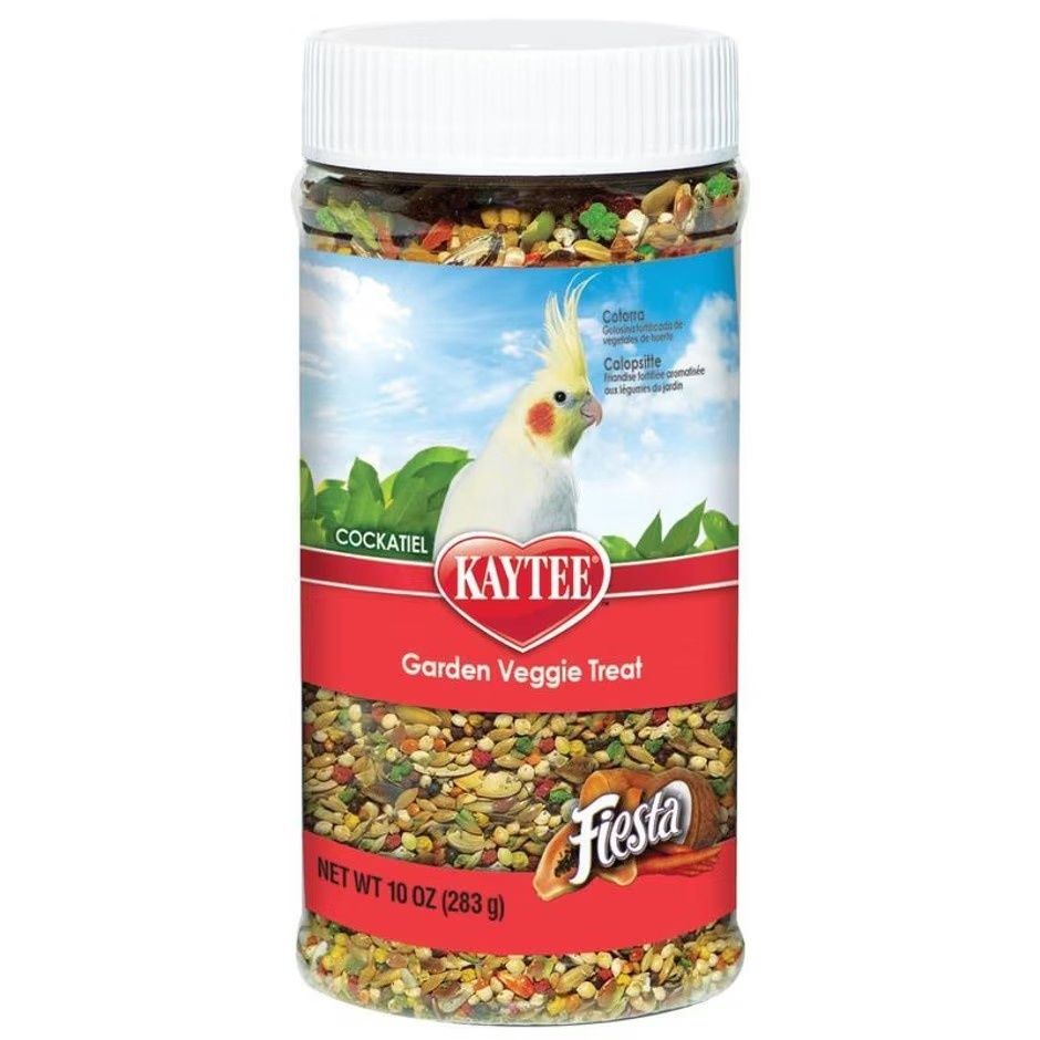 FIESTA GARDEN VEGGIE COCKATIEL TREAT JAR, Size: 10 oz