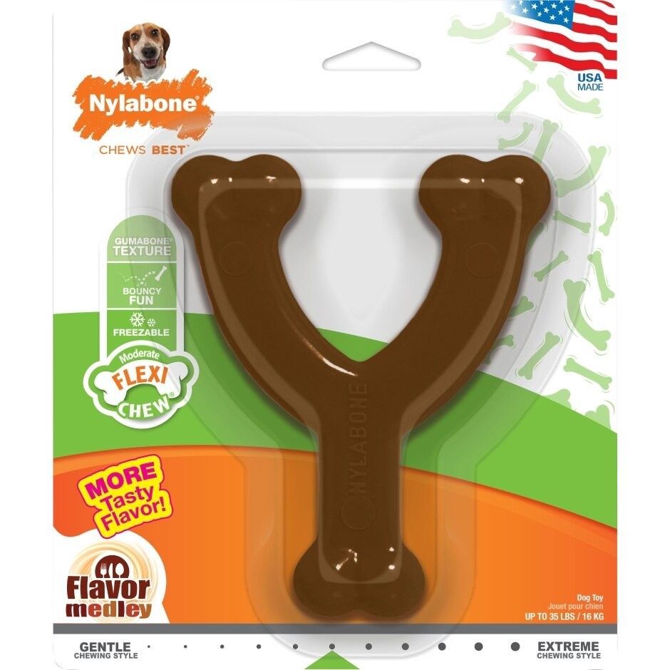 Flexi Chew Wishbone Wolf