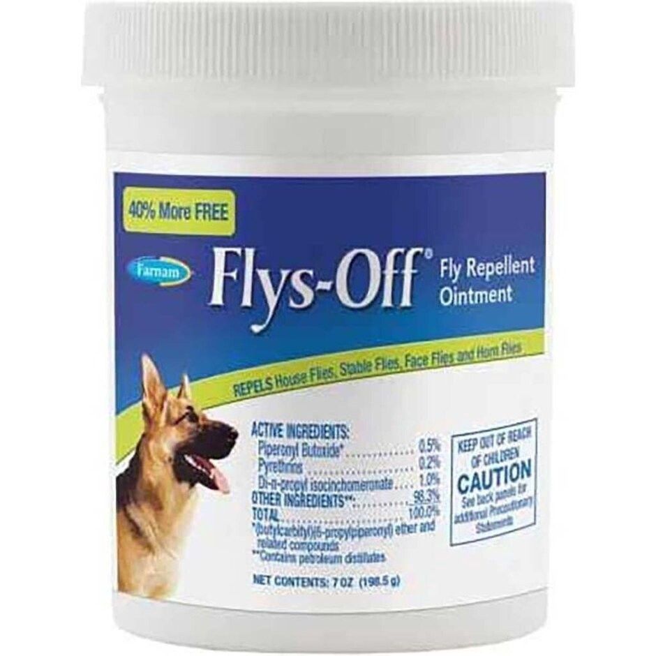 FLYS-OFF OINTMENT FOR WOUNDS &amp; SORES, Size: 5 oz