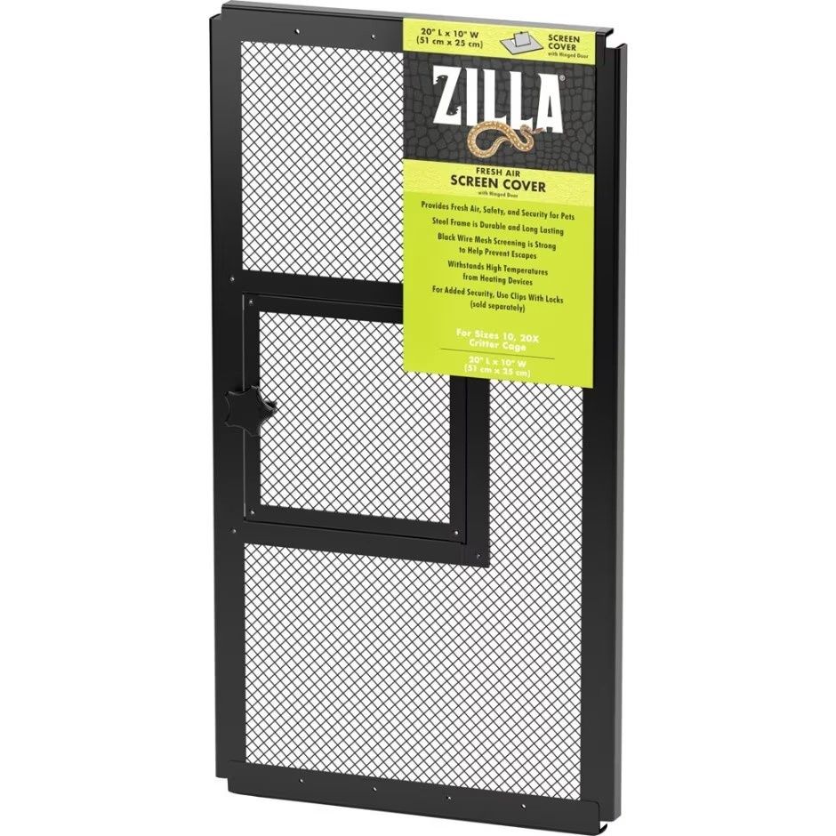 Fresh Air Screen Cover W/Hinged Door