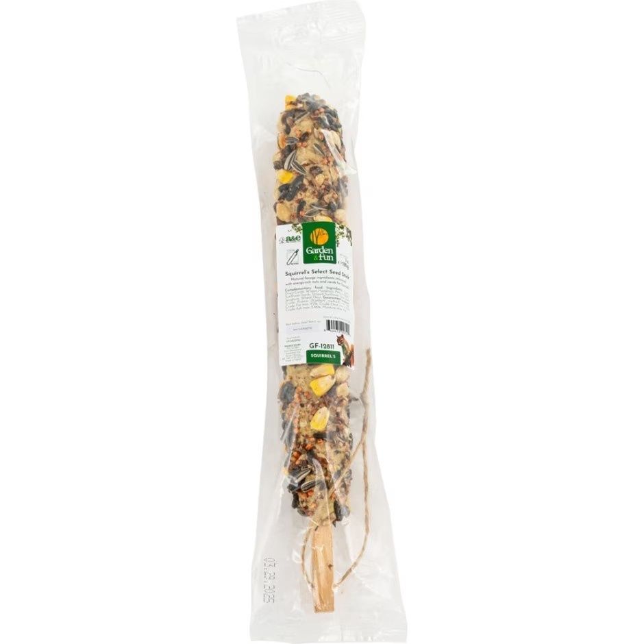 GARDEN &amp; FUN STICK SQUIRREL SELECT