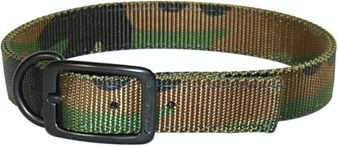 Hamilton 1” Ext D Dog Collar, Size: 20, Color: Camo