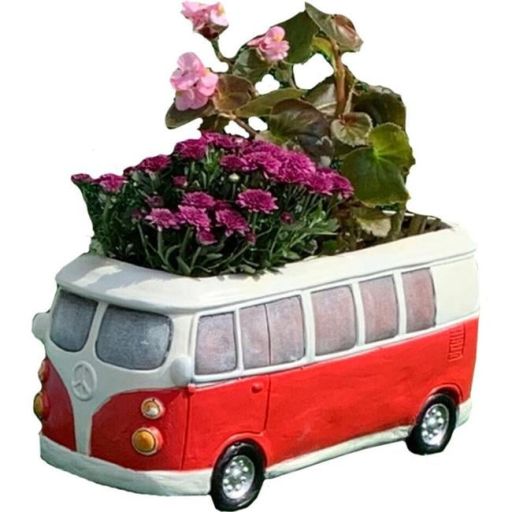 Esschert Design ZYCT274 16.1 in. Van MGO Planter, Red