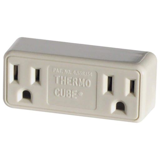 FARM INNOVATORS THERMO CUBE DOUBLE RECEPTACLE COLD WEATHER OUTLET