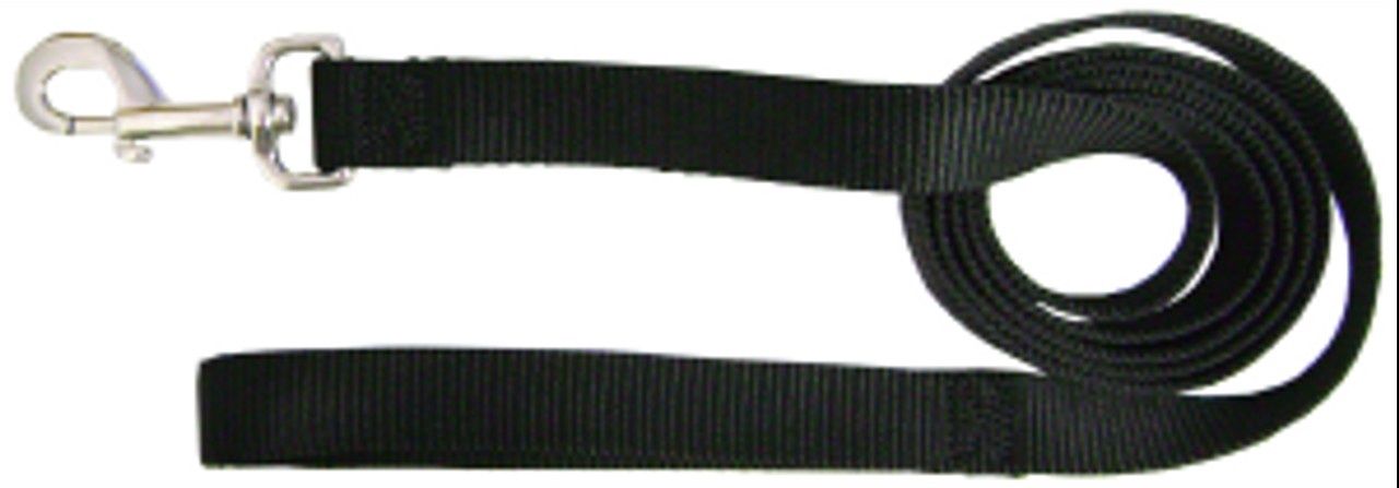 HAMILTON DOG LEASH 5/8 X 4 FT BLACK