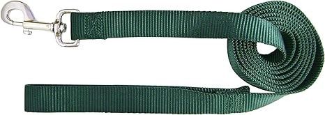 HAMILTON DOG LEASH 5/8 X 4 FT DARK GREEN