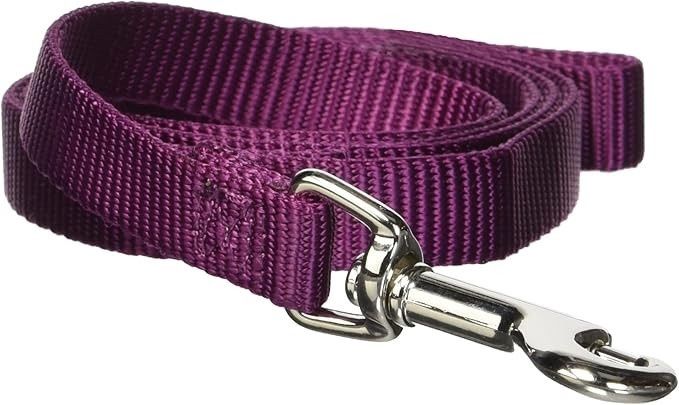 HAMILTON DOG LEASH 5/8 X 4FT WINE