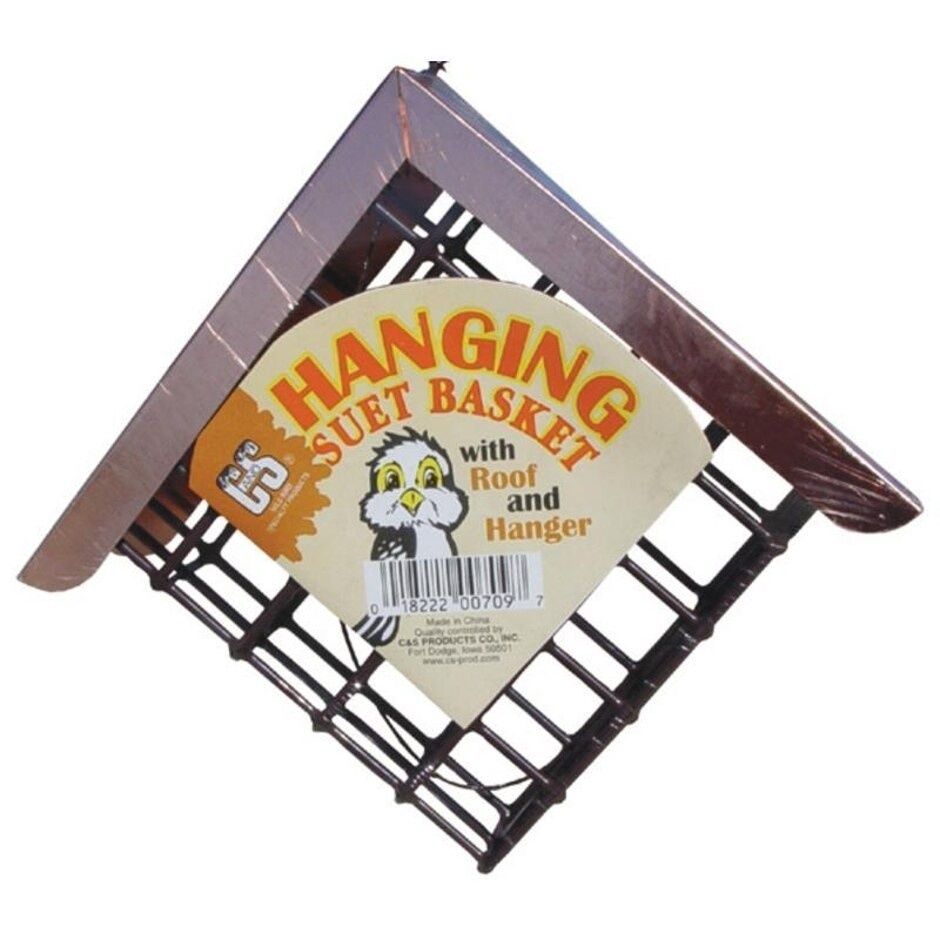 Hanging Suet Basket Copper
