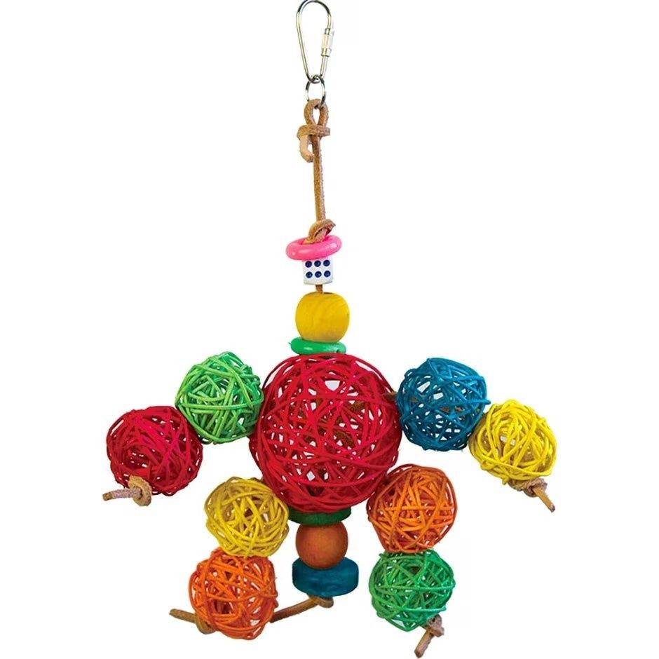 Happy Beaks Have A Ball Bird Toy