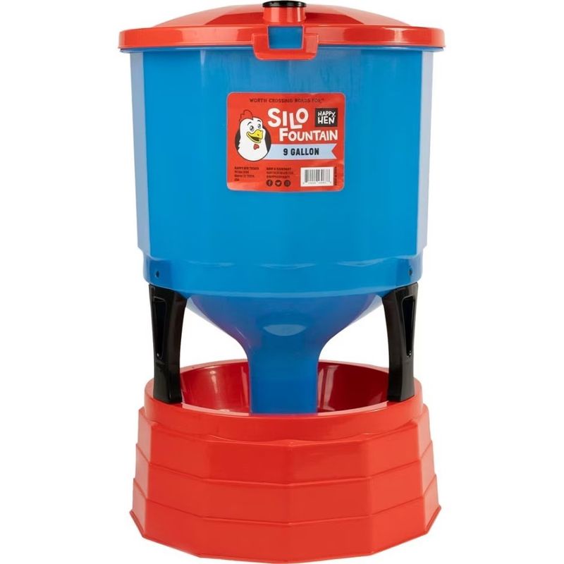 Happy Hen Silo Fountain 9 gal