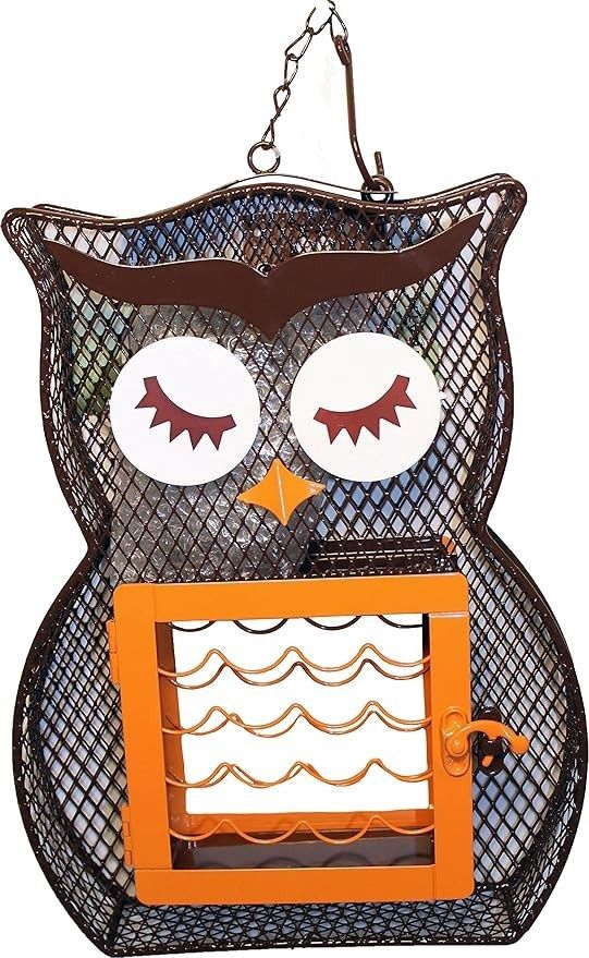 Heath Suet’n Seed Owl Bird Feeder
