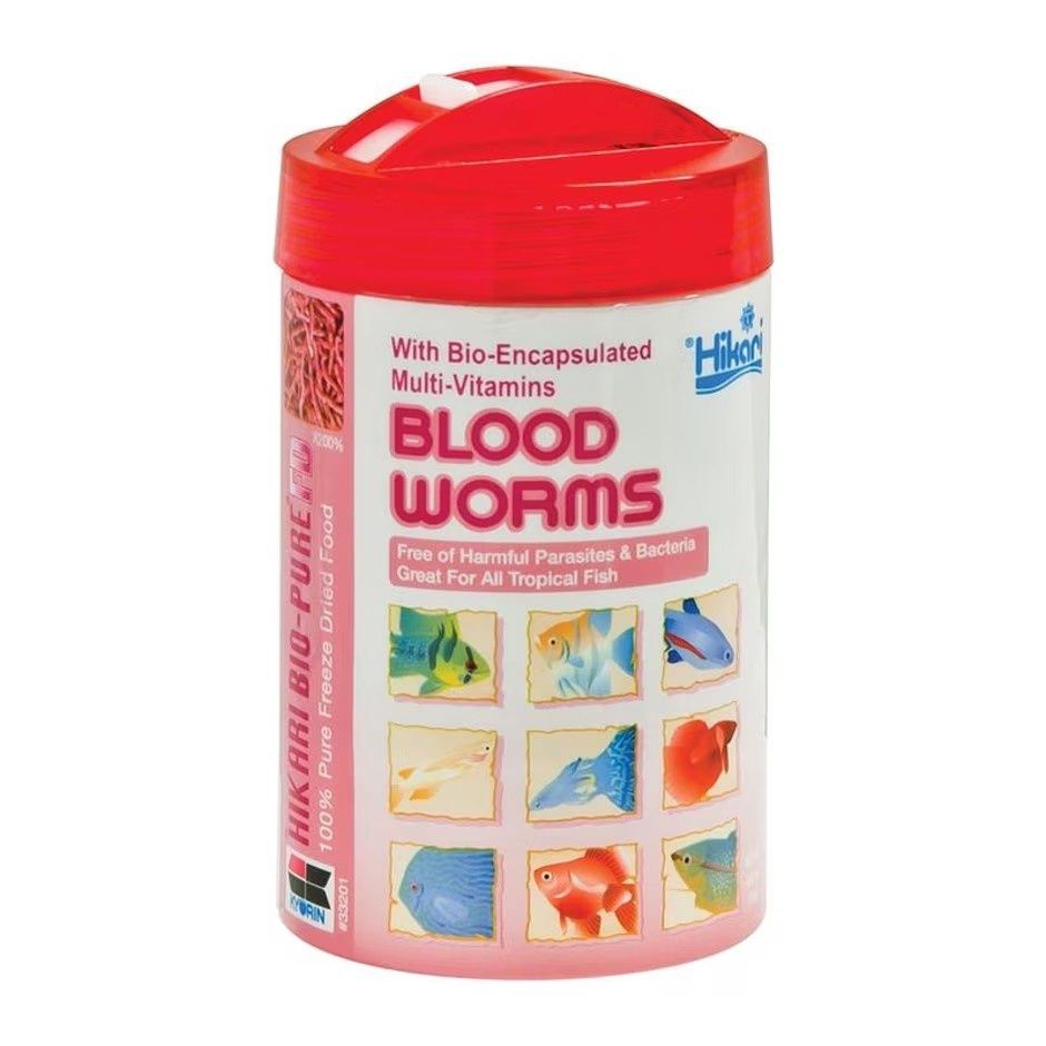 Hikari Bio-Pure Freeze Dried Blood Worms 0.42 oz
