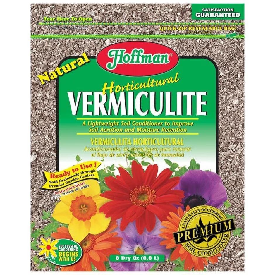 HOFFMAN HORTICULTURAL VERMICULITE, Size: 8 qt