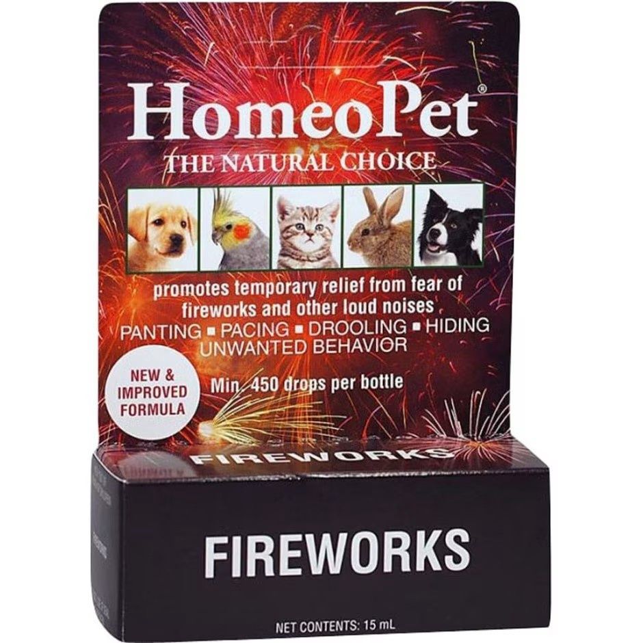 HOMEOPET FIREWORKS ANXIETY, Size: 15 mL