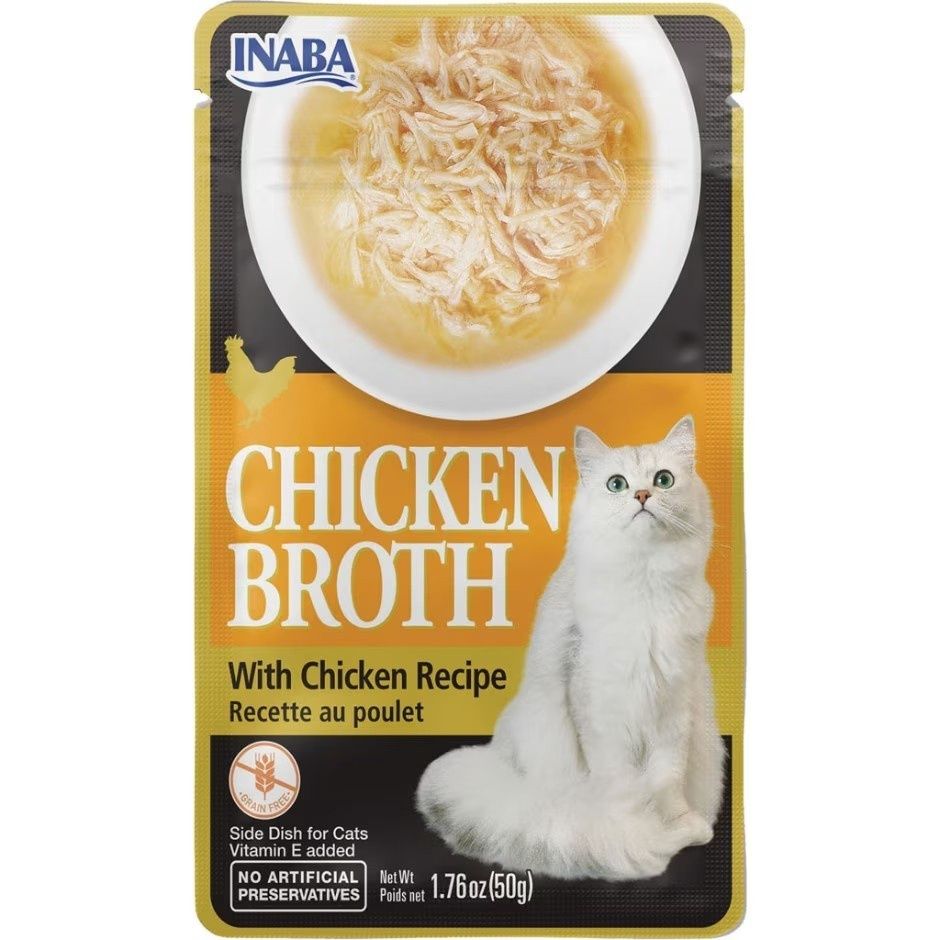 INABA CHICKEN BROTH SIDE DISH FOR CATS