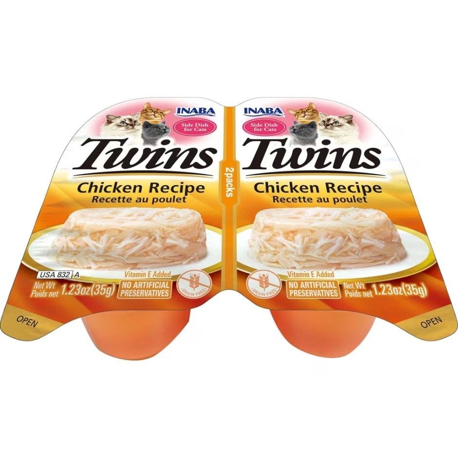 INABA TWINS SIDE DISH FOR CATS CHICKEN