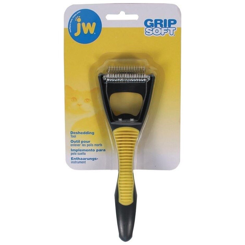 JW GRIPSOFT CAT DESHEDDING TOOL