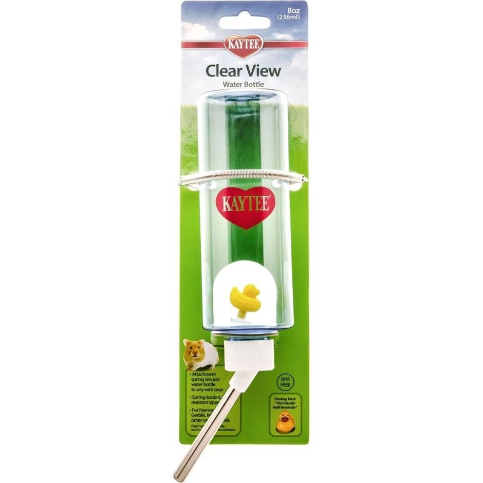 Kaytee Clear View Water Bottle for Small Pets