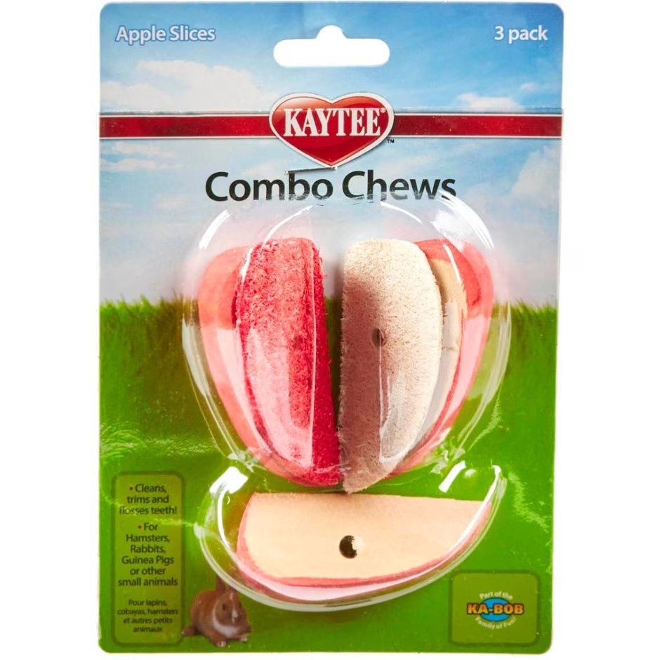 KAYTEE COMBO CHEWS APPLE SLICES