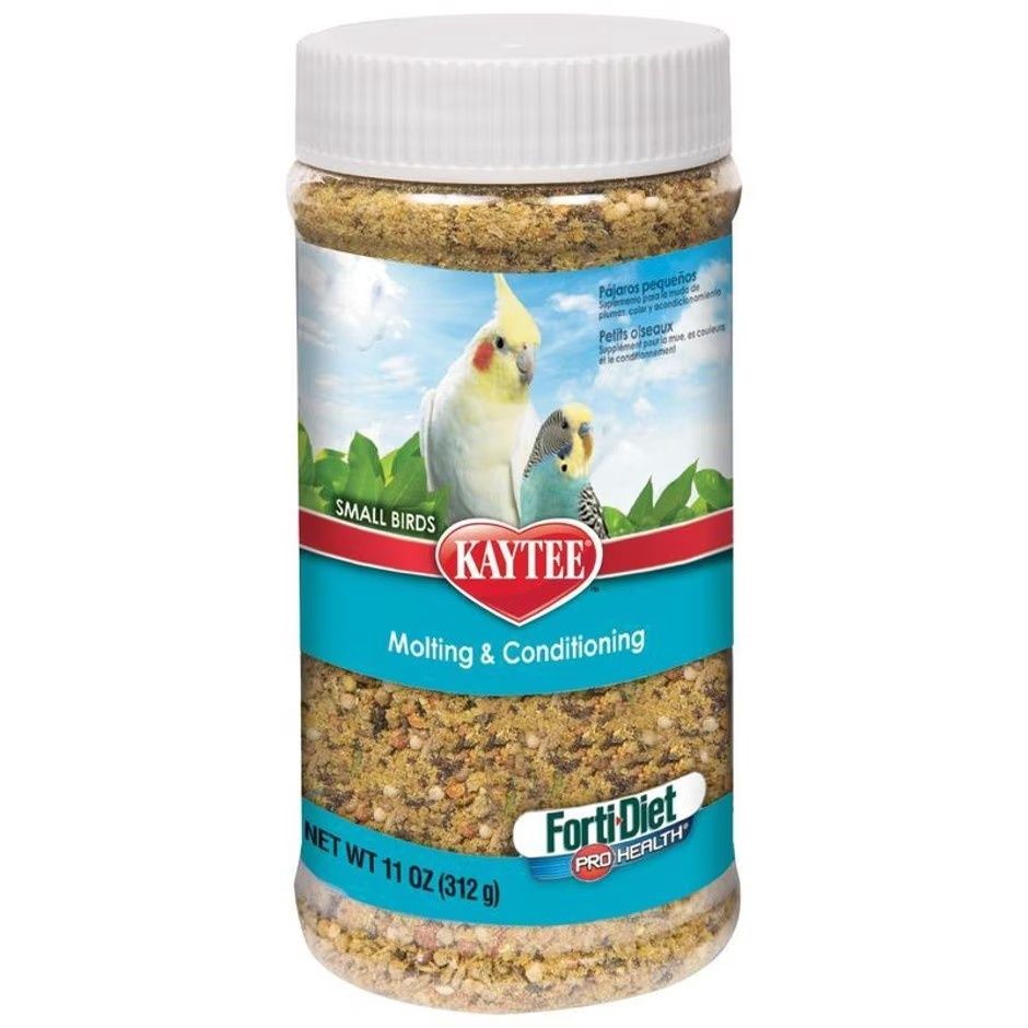 Kaytee Forti-Diet Pro Health Small Bird Molt Cond 11oz Jar