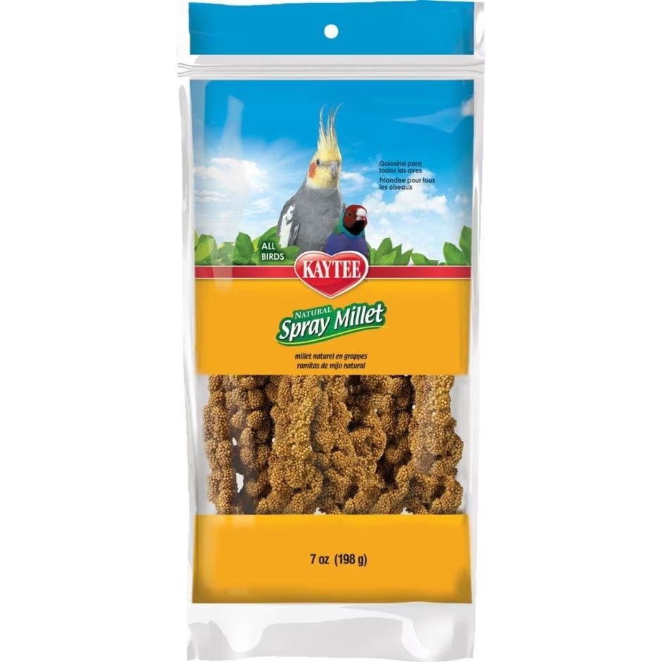 KAYTEE NATURAL SPRAY MILLET, Size: 7 oz