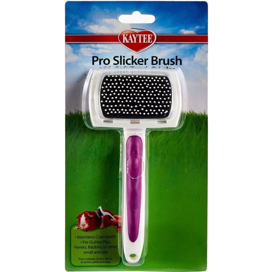 KAYTEE PRO-SLICKER BRUSH FOR SMALL ANIMALS